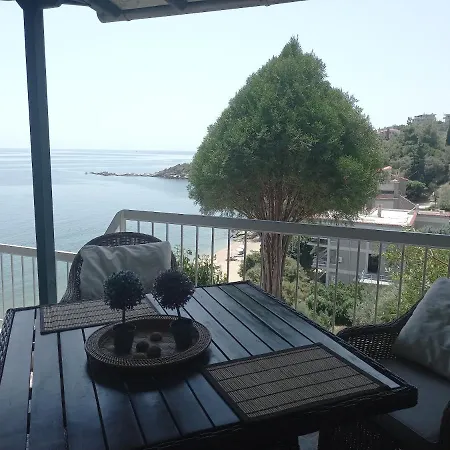 Apartment Balcony By The Sea Palaiontsiflikion